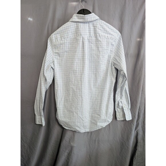 Gap Standard Fit Button-Up Shirt Men's Size M White Striped Long Sleeve Cotton - Picture 2 of 16
